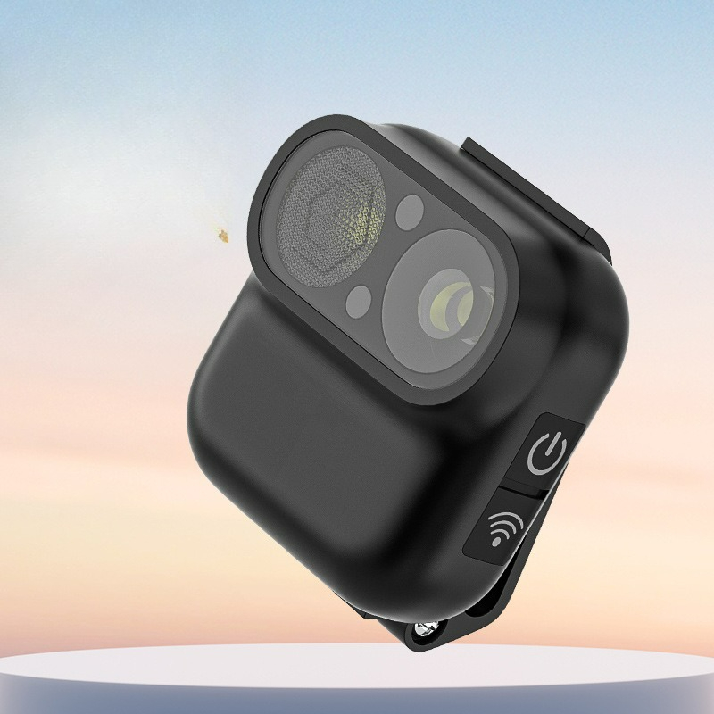 Outdoor Sport Camera - Lampada frontale ad alta luminosità, stile