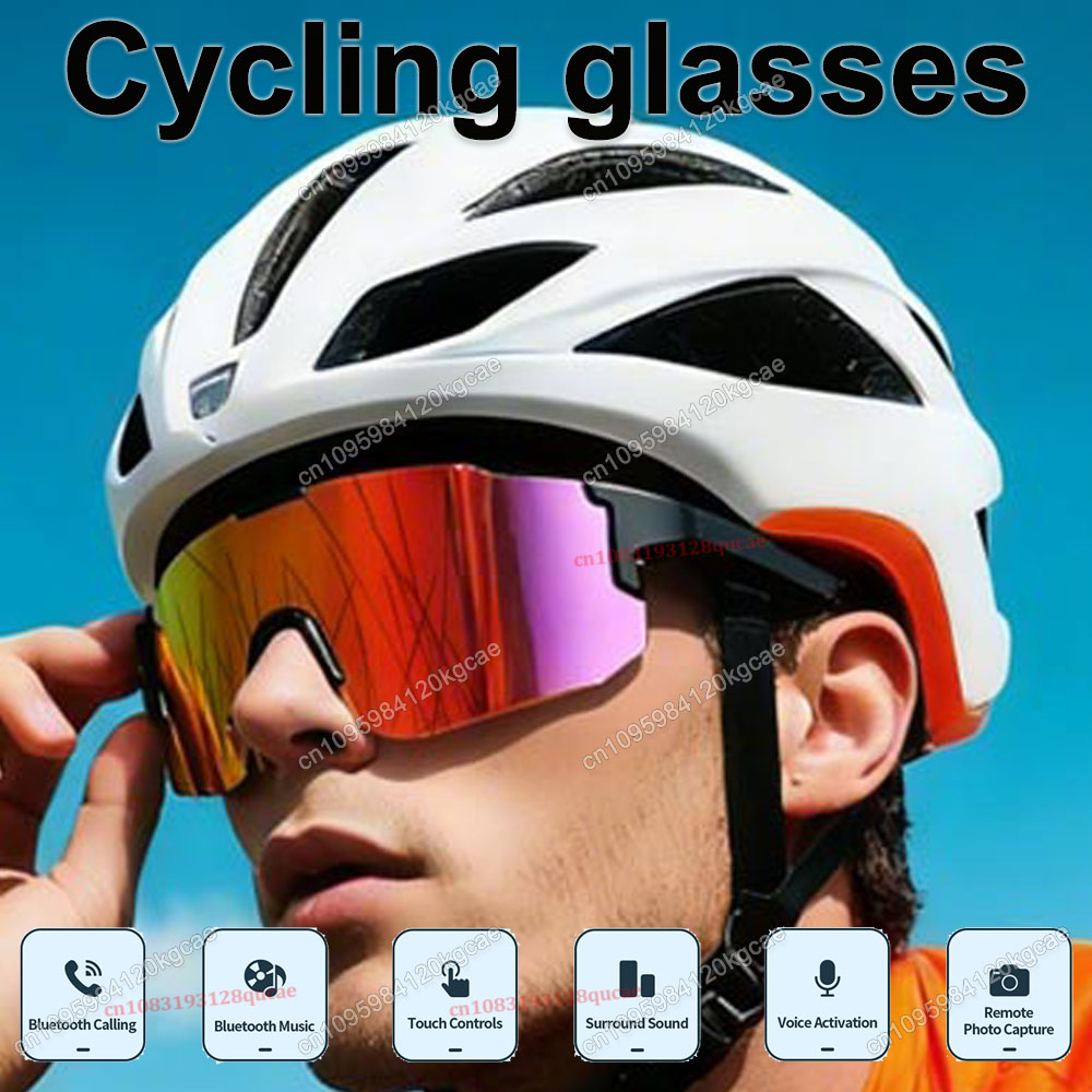 Outdoor Sport Gear - Occhiali Smart da Ciclismo HD con