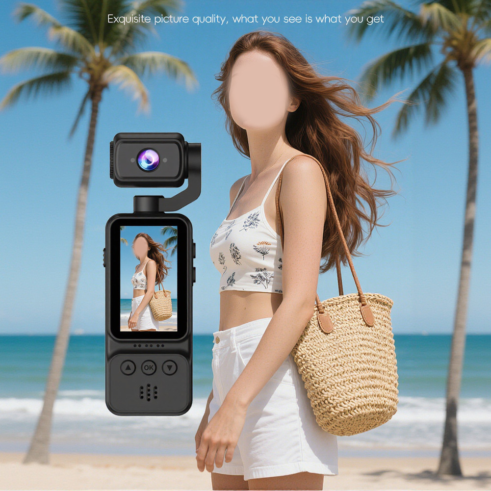 Outdoor Sport Camera - Videocamera Portatile per Vlogging 4K WiFi