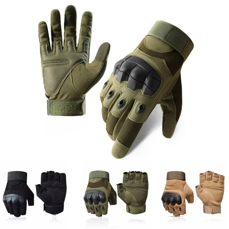Outdoor Sport Gloves - Guanti Tattici per Moto, Campeggio, Ciclismo,