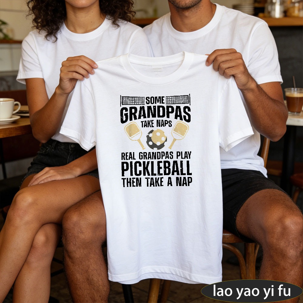 Outdoor Sport Hobbies - Divertente T-Shirt in Cotone con Design