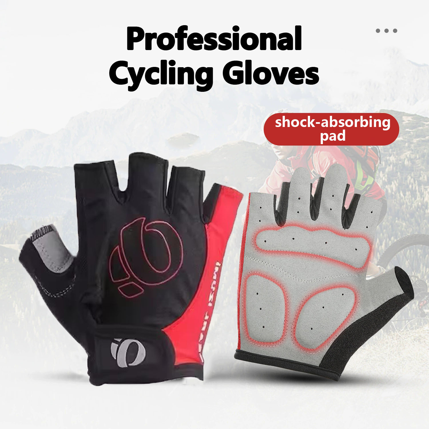 Outdoor Sport Gloves - Guanti da Ciclismo Outdoor Mezze Dita
