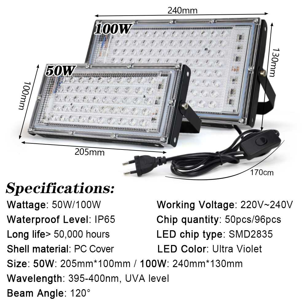 Luce di inondazione a LED UV 5 - Outdoor Spotlight recensione e prezzo